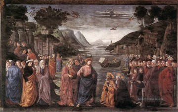  san - Berufung der ersten Apostel Florenz Renaissance Domenico Ghirlandaio